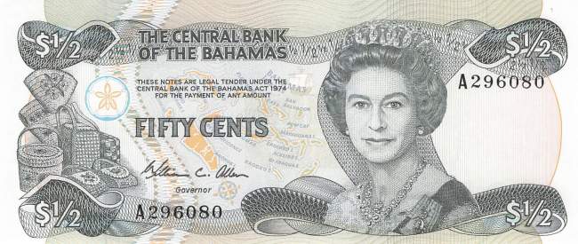 Bahamas 50 Cents p42 1984